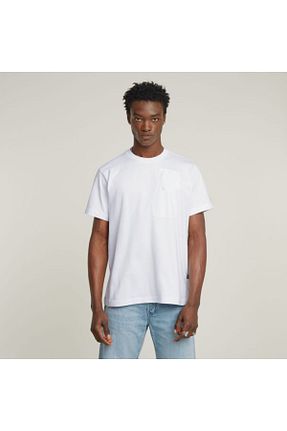 تیشرت سفید مردانه رگولار G-STAR RAW - کد 905129226