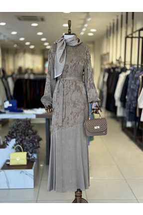 لباس قهوه ای زنانه بافتنی esila store - کد 920053273