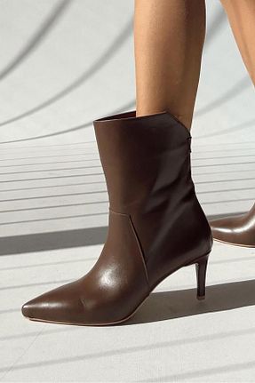 بوت / نیم بوت رنگی زنانه چرم خالص nope21shoess - کد 865508305