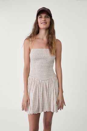 لباس نباتی زنانه بافتنی Stradivarius - کد 906514760