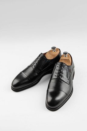 کفش کژوال مشکی مردانه پاشنه کوتاه (1 - 4 سانتی متر) ByItallanoshoes - کد 906488154