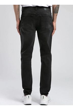 شلوار جین مشکی مردانه پاچه لوله تفنگی Lee Cooper - کد 905045011