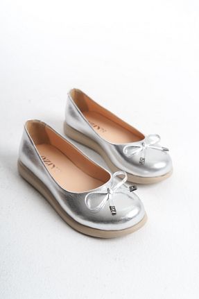 بابت متالیک زنانه چرم خالص GNS Shoes - کد 906531835