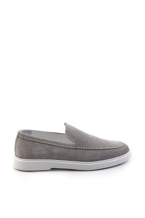 کفش کژوال طوسی مردانه پاشنه کوتاه (1 - 4 سانتی متر) Bambi - کد 906560483
