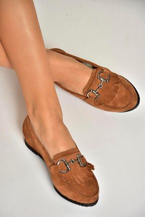 کفش کلاسیک قهوه ای زنانه جیر Fox Shoes - کد 906524485