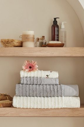 حوله بژ پنبه ای Karaca Home - کد 855744549