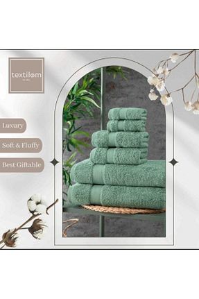 حوله سبز پنبه ای NikAr Home - کد 906465810