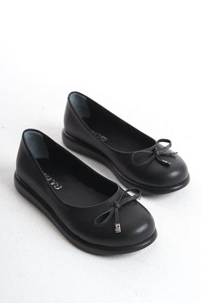 بابت مشکی زنانه چرم خالص GNS Shoes - کد 906526807