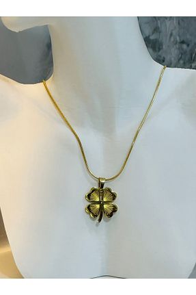 دستبند استیل (فولاد) زرد زنانه استیل ضد زنگ AURA ZEN - کد 917256473