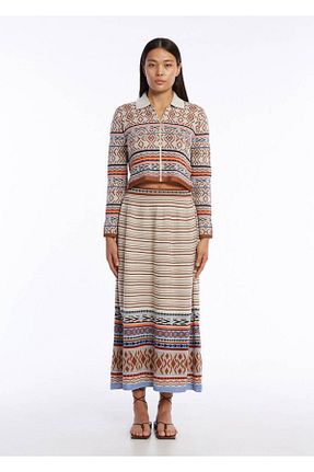 دامن رنگی زنانه تریکو Knitss - کد 813444514