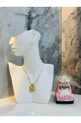 دستبند استیل (فولاد) زرد زنانه استیل ضد زنگ AURA ZEN - کد 917256473