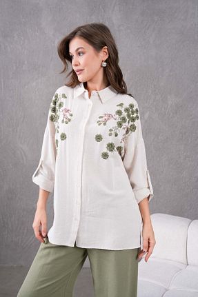 ست بالاتنه و پائین تنه نباتی زنانه بافتنی MVStore - کد 906575046