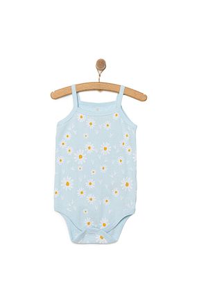 بادی و سرهمی نوزادی آبی بچه گانه نخ ebebek Hello Baby - کد 917236622