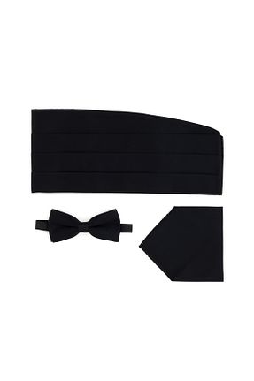 پاپیون قهوه ای مردانه پارچه ای Pierre Cardin - کد 917292606