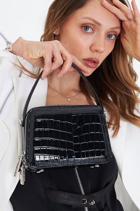 کیف پورتفوی و کلاچ مشکی زنانه LAMANTE - کد 920209842