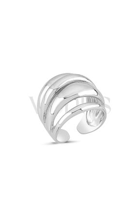 انگشتر جواهر زنانه روکش طلا VenüsDesign - کد 767366301