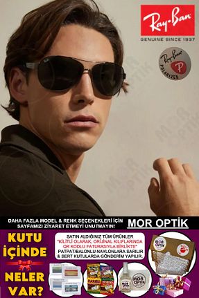 عینک آفتابی مردانه پلاریزه Ray-Ban - کد 782901332