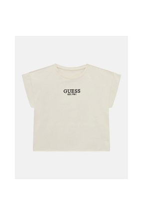 تیشرت نباتی بچه گانه کراپ Guess - کد 917243478