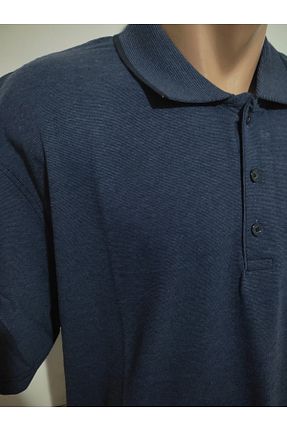 تیشرت سرمه ای مردانه اورسایز TOKSOY - کد 917250298