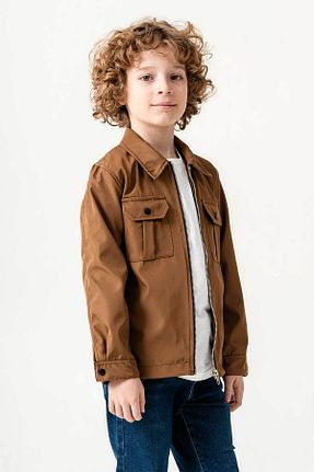 کت قهوه ای بچه گانه Relaxed Gold Class Kidswear - کد 920338868