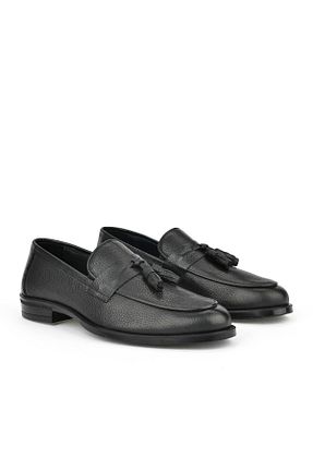 کفش کژوال مشکی مردانه چرم خالص Ziya - کد 917361426