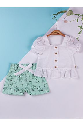 ست نوزادی سبز بچه گانه پنبه ای Baby Z - کد 917376356