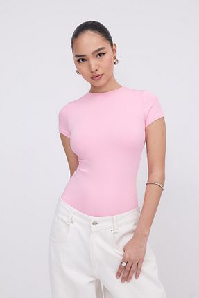 بلوز قهوه ای زنانه ساده Addax - کد 917382604