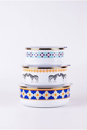 ظرف نگهداری سفید مینا EMAYlab - کد 870839041