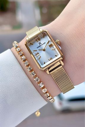 ساعت مچی طلائی زنانه 20-25 میلی متر Daniel Klein - کد 906104779