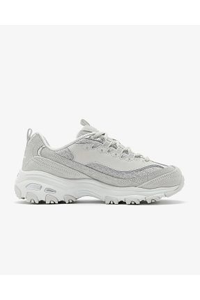 کفش اسنیکر طوسی زنانه بند دار Skechers - کد 917448369