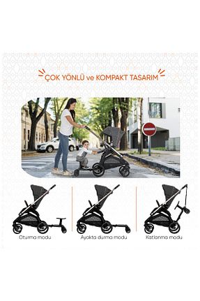 کالسکه مشکی 0 - 7 Kg Gezenbebe - کد 920543213