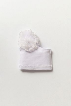 بادی سفید بچه گانه یقه U Magu - کد 841099681