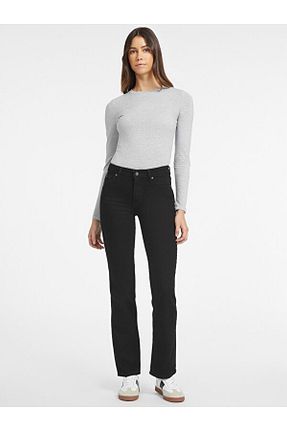 شلوار جین مشکی زنانه رگولار Guess - کد 842991978