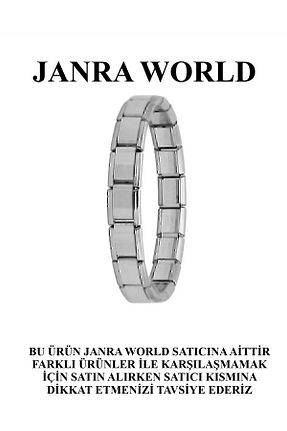 دستبند استیل (فولاد) متالیک زنانه استیل ضد زنگ JANRA WORLD - کد 902398045