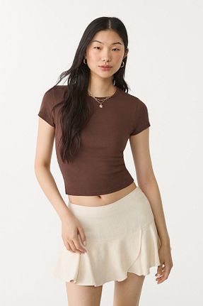 دامن زنانه ویسکون Stradivarius - کد 917454616