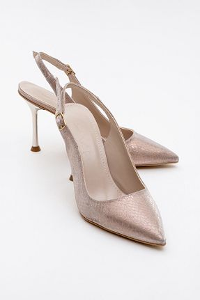 کفش استایلیتو صورتی پاشنه نازک luvishoes - کد 806555462