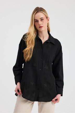پیراهن مشکی زنانه رگولار Rays - کد 917468194