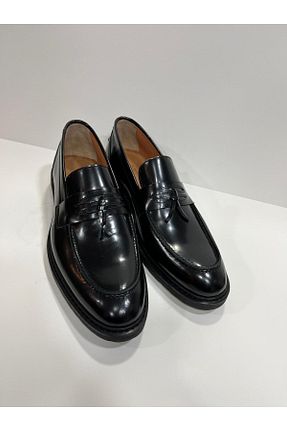 کفش لوفر مشکی مردانه پاشنه کوتاه (1 - 4 سانتی متر) Öz Yapıcı Kundura - کد 920560454
