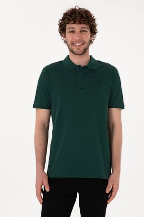 پولوشرت سبز مردانه پنبه ای U.S. Polo Assn. - کد 917470552