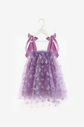 لباس بنفش بچه گانه بافتنی Le Mabelle - کد 917481266