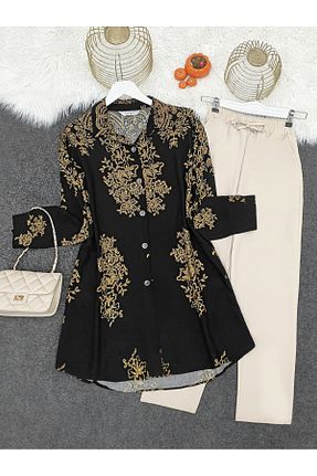 تونیک مشکی بافتنی Modamorfo - کد 900661241