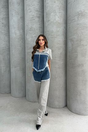 ست کرمکن اسپرت طوسی زنانه پنبه پلی استر Bliss - کد 925954967