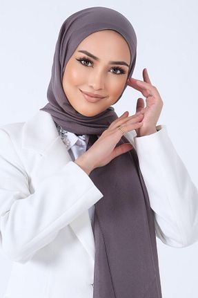 روسری طوسی İpek Vual HAREM SCARF - کد 917549745