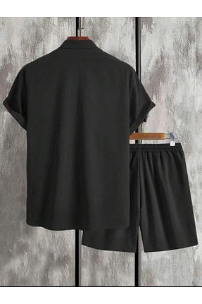 ست بالاتنه و پائین تنه مشکی مردانه بافتنی Altamira - کد 920598586