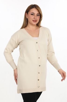 رویه حجاب بژ زنانه اکریلیک EBRARR - کد 917630647