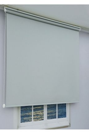 پرده کشوئی طوسی کلاسیک Stor ESDEH - کد 820274921