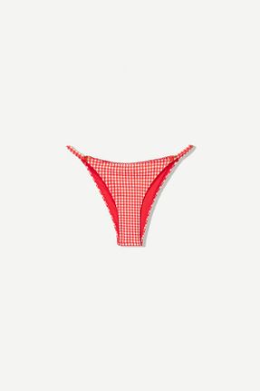 مایو قرمز زنانه پلی استر Bershka - کد 917641606