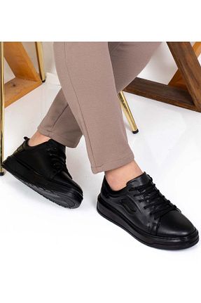 کفش کژوال مشکی مردانه پاشنه کوتاه (1 - 4 سانتی متر) sershoes - کد 917698557