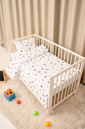 ست روتختی کودک و نوزاد طوسی پنبه ای Minidola - کد 906403548