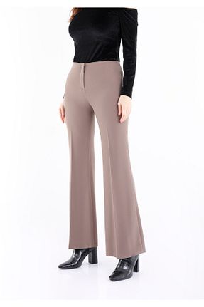 شلوار پارچه ای سبز زنانه بلند Guzella - کد 917774102